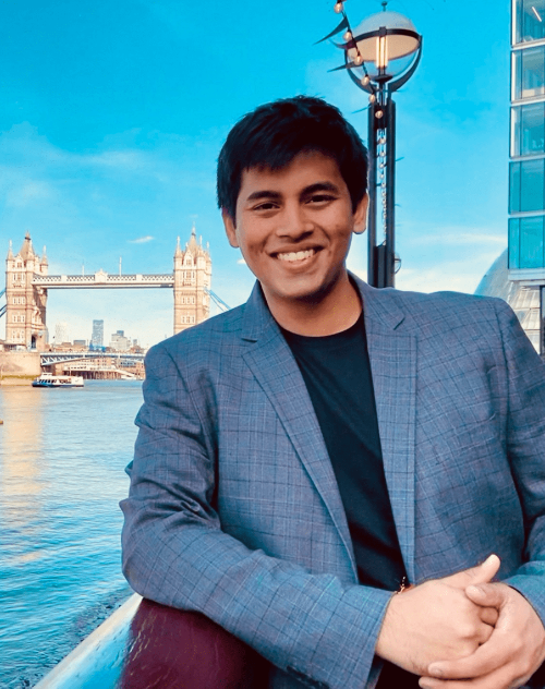 University of Bristol Law School graduate Aryan Mandal